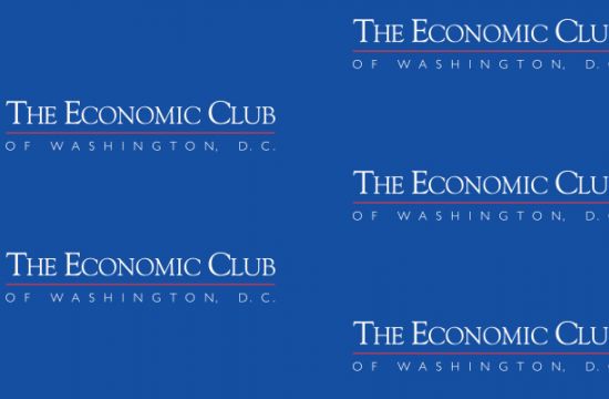 Photo Credit: The Economic Club of Washington, D.C./Joshua Roberts