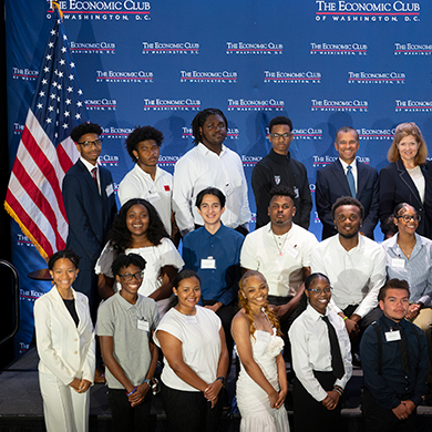 Photo Credit: The Economic Club of Washington, D.C./Joshua Roberts